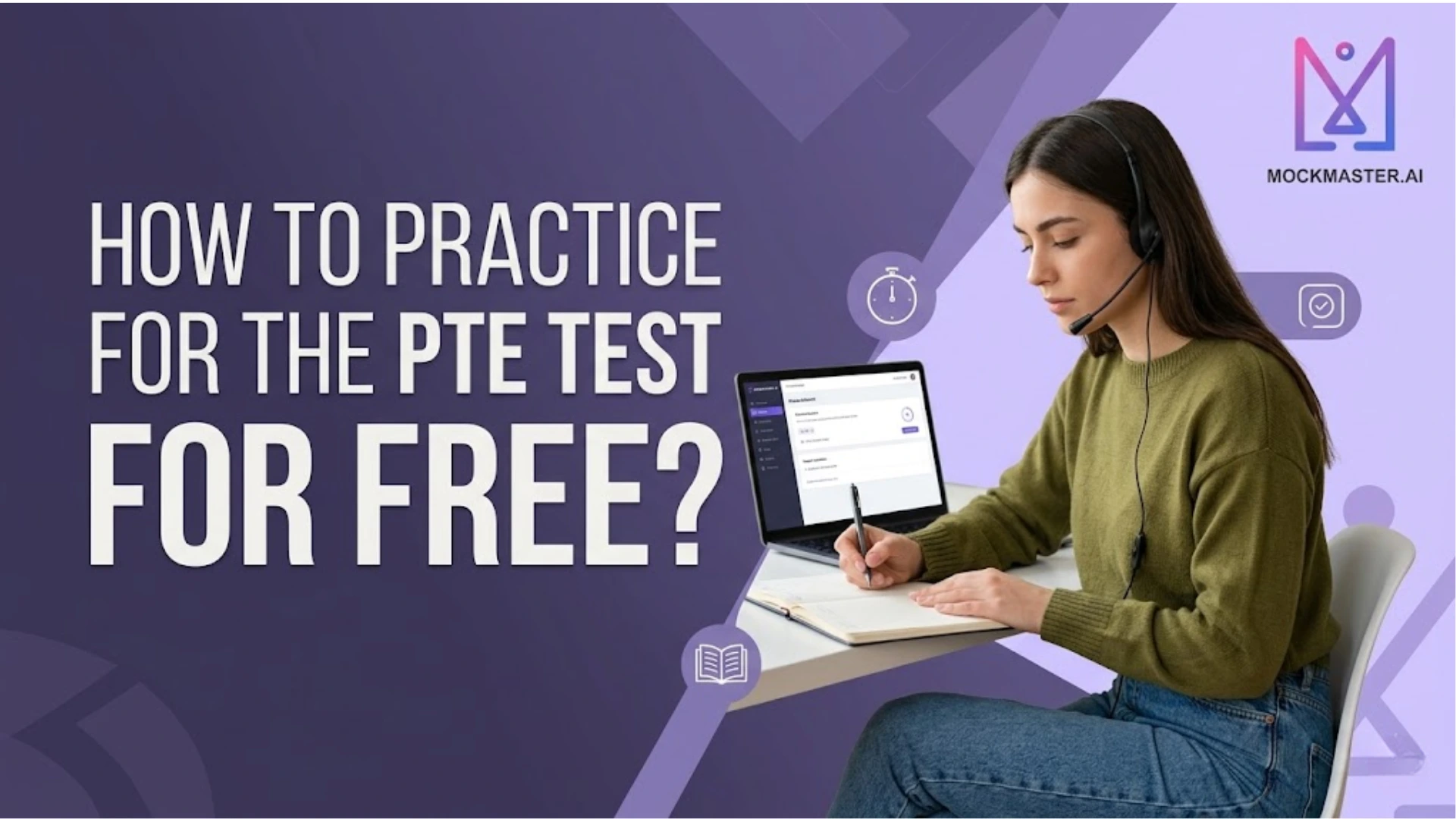 How to practice for the PTE test for free?